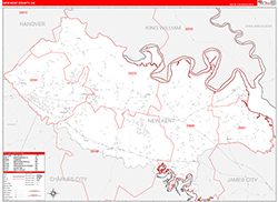 Red Line Map Example